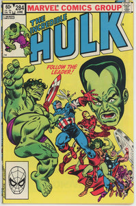 Incredible Hulk #284 (1962) - 8.5 VF+ *Time-Lost/Avengers*