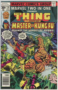 Marvel Two In One #29 (1974) - 9.4 NM *Thing/Shang Chi*