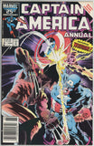 Captain America Annual #8 (1968) - 7.0 FN/VF *Classic Wolverine Cover Newsstand