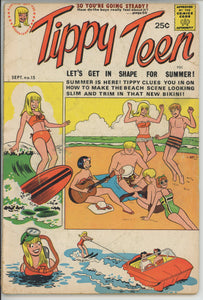 Tippy Teen #15 (1965) - 3.0 GD/VG *Tower Comics Humor*