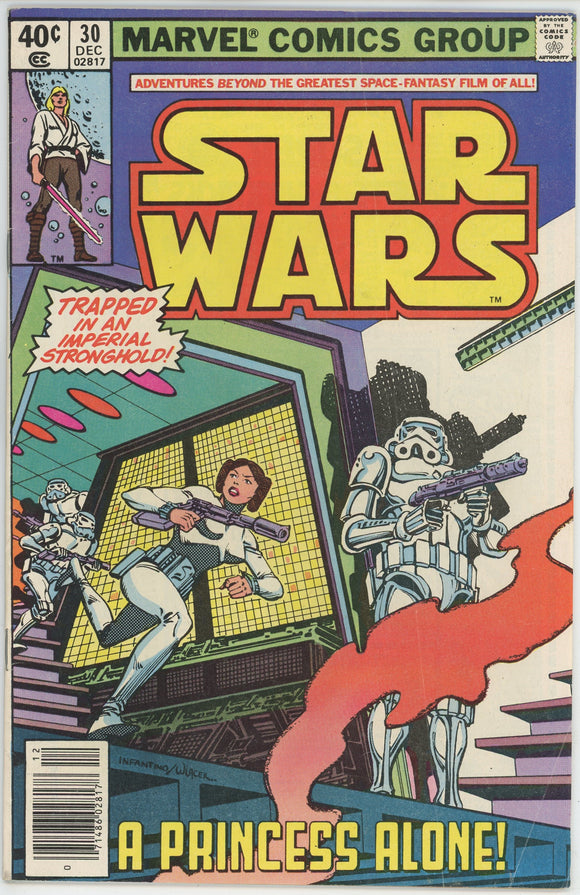 Star Wars #30 (1977) - 5.0 VG/FN *A Princess Alone*