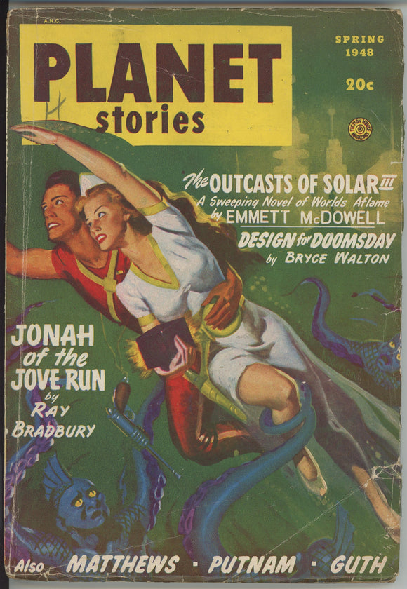 Planet Stories Vol 3 #10 (1948) - 3.5 VG- *Fiction House Sci Fi Pulp*