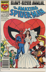 Amazing Spiderman Annual #21 (1963) - 8.0 VF *Wedding Issue* Newsstand