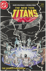 New Teen Titans #2 (1984) - 8.5 VF+ *The Search for Raven*