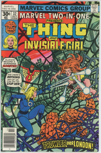 Marvel Two In One #32 (1974) - 9.0 VF/NM *Thing/Invisible Woman*