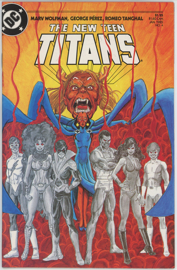 New Teen Titans #4 (1984) - 9.2 NM- *Torment*