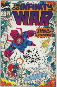 Infinity War #3 (1991) - 7.5 VF- *Death in a Distant Dimension*