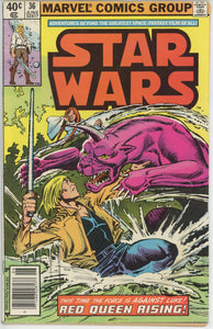 Star Wars #36 (1977) - 4.0 VG *Red Queen Rising*