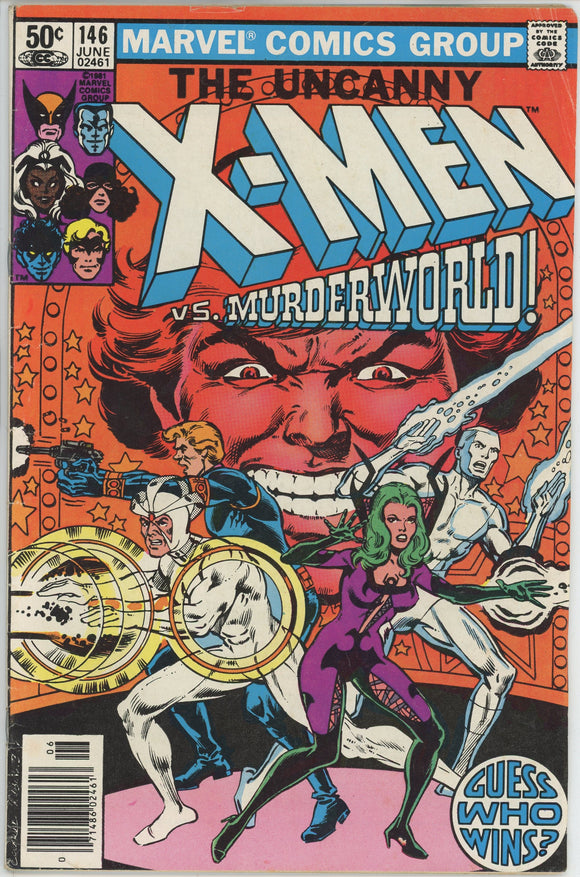 Uncanny X-Men #146 (1963) - 4.0 VG *Murderworld!*