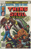 Marvel Two In One #35 (1972) - 9.2 NM- *Skull the Slayer/Thing*