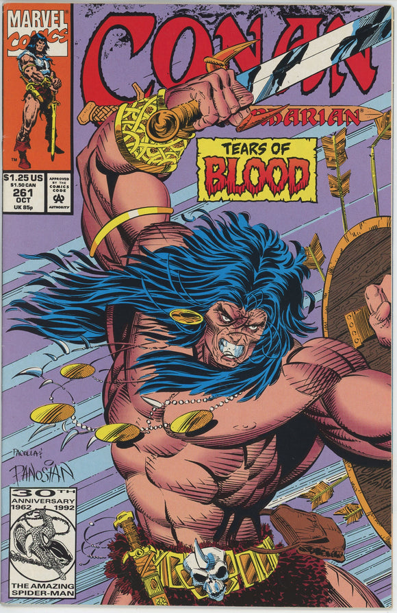 Conan the Barbarian #261 (1970) - 8.0 VF *Scarlet Tears*