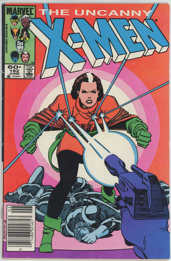 Uncanny X-Men #182 (1963) - 5.0 VG/FN *Madness/Nick Fury* Newsstand