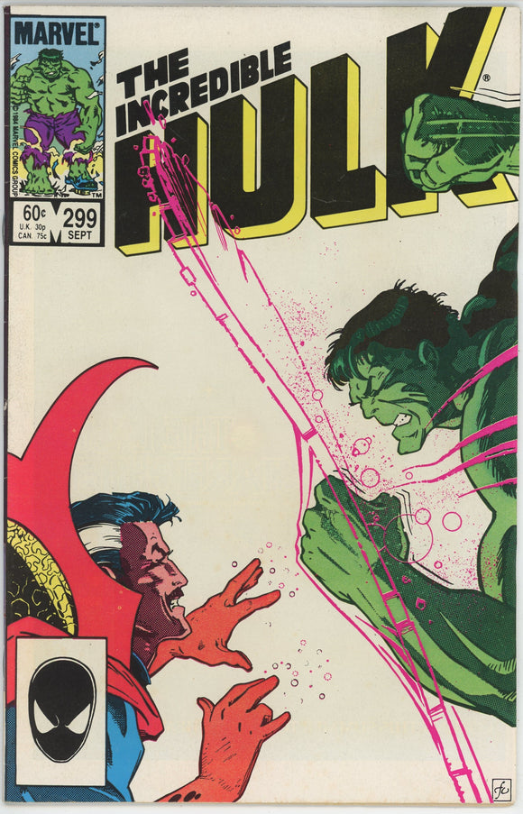 Incredible Hulk #299 (1962) - 7.5 VF- *Great Dr. Strange Cover*