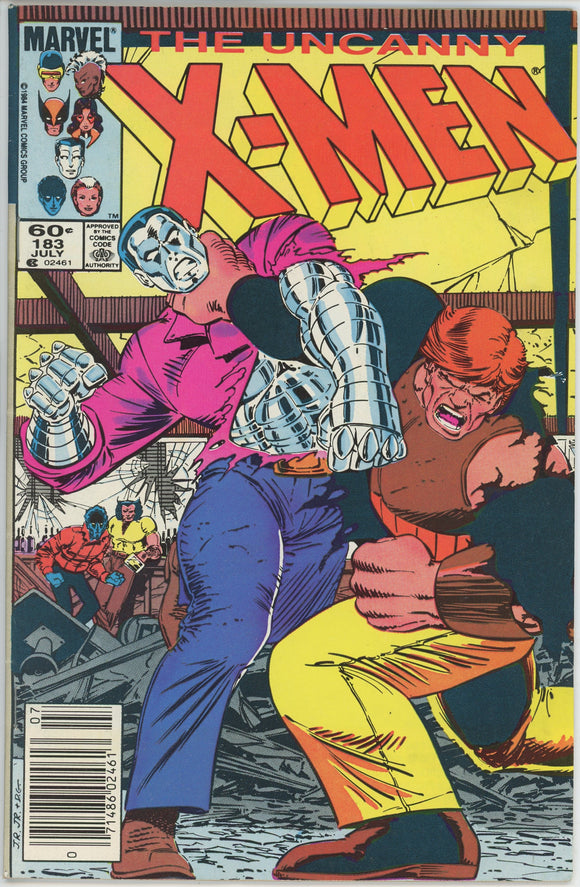 Uncanny X-Men #183 (1963) - 7.0 FN/VF *1st App Black Queen* Newsstand