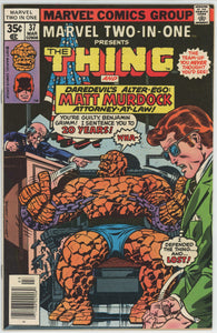 Marvel Two In One #37 (1972) - 6.5 FN+ *Mr. Fantastic/Matt Murdock*