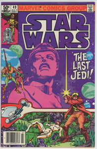 Star Wars #49 (1977) - 7.5 VF- *The Last Jedi* Newsstand