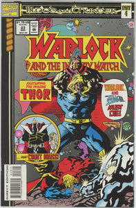 Warlock and the Infinity Watch #23 (1992) - 9.2 NM- *Blood and Thunder*