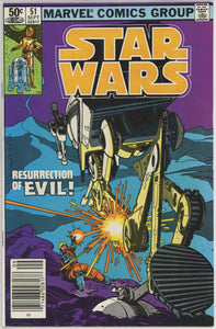 Star Wars #51 (1977) - 7.0 FN/VF *Resurrection of Evil* Newsstand