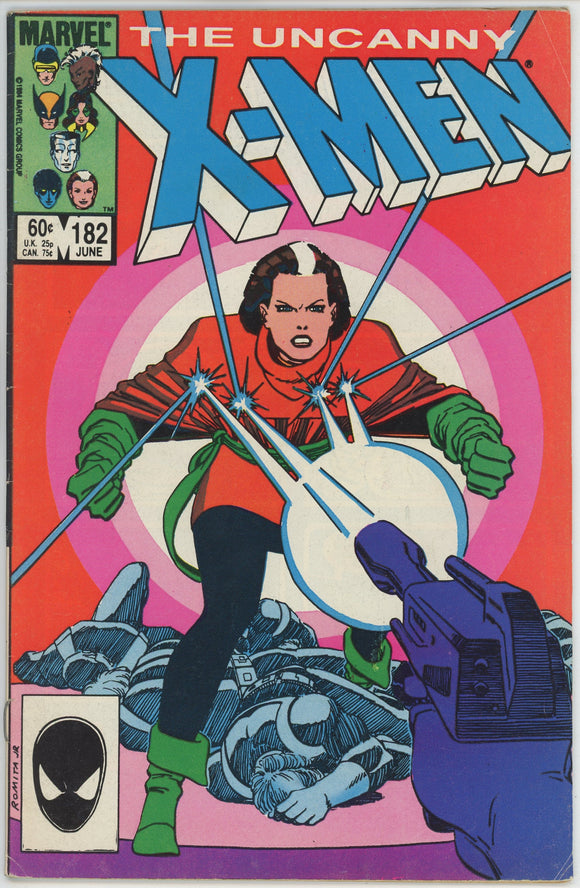 Uncanny X-Men #182 (1963) - 5.5 FN- *Madness/Nick Fury*