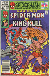 Marvel Team Up #112 (1972) - 7.5 VF- *Spider-Man/King Kull*