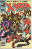 Uncanny X-Men #192 (1963) - 5.5 FN- *Fun 'N' Games/New Mutants* Newsstand