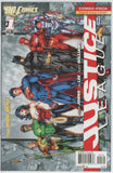 Justice League #1 (2011) - 7.5 VF- *2nd Print Variant Cover*