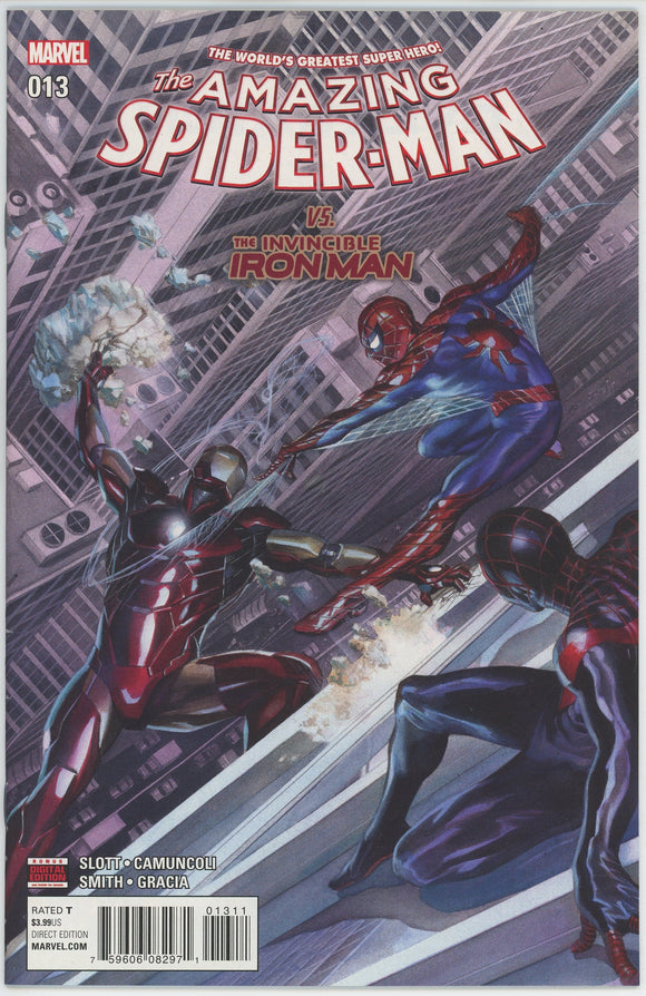 Amazing Spider Man #13 (2015) - 9.6 NM+ *Power Play*