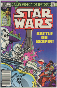 Star Wars #57 (1977) - 5.0 VG/FN *Hello, Bespin, Good-Bye*