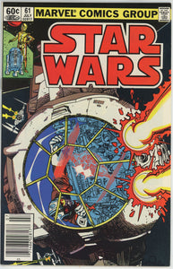 Star Wars #61 (1977) - 7.0 FN/VF *Screams in the Void* Newsstand