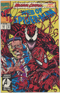 Web of Spider Man #101 (1985) - 9.0 VF/NM *Maximum Carnage*