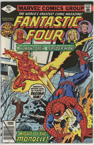 Fantastic Four #207 (1962) - 8.5 VF+ *Might of the Monocle/Spider Man*