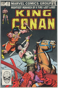 Conan the King #17 (1980) - 9.0 VF/NM *A Tyrant in Amber*