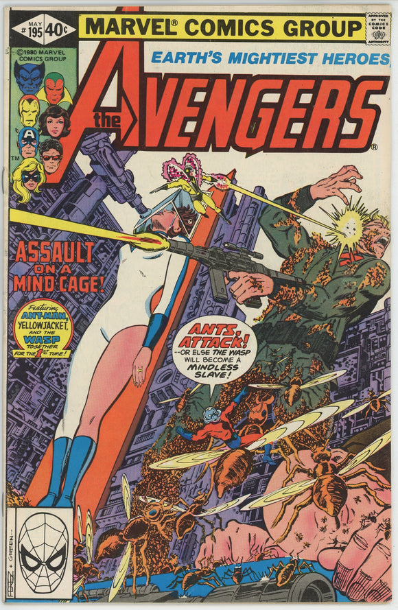 Avengers #195 (1963) - 6.0 FN *1st Appearance Taskmaster*