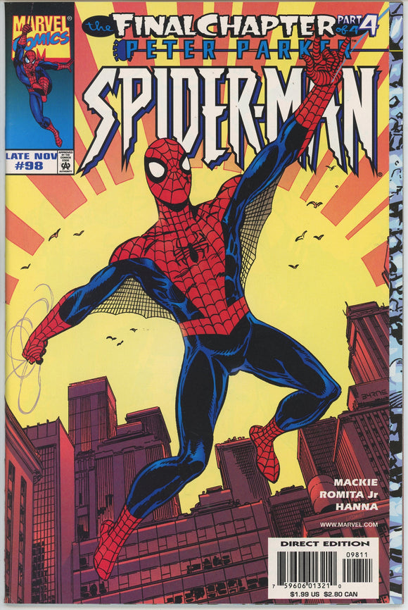 Spider-Man #98 (1990) - 9.0 VF/NM *The Final Chapter*