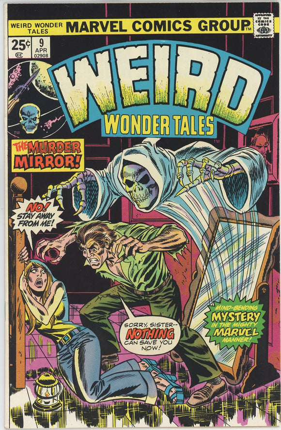 Weird Wonder Tales #9 (1973) - 9.2 NM- *The Murder Mirror*