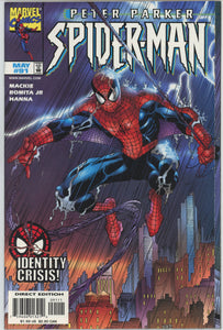 Spider-Man #91 (1990) - 9.4 NM *Identity Crisis*