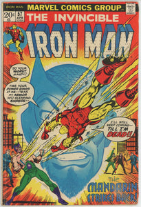 Iron Man #57 (1968) - 2.5 GD+ *Mandarin*