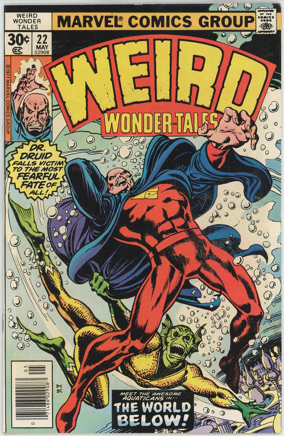 Weird Wonder Tales #22 (1973) - 5.5 FN- *The World Below*