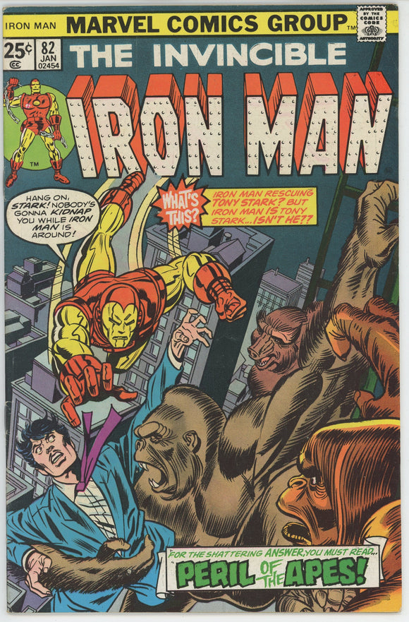 Iron Man #82 (1968) - 6.5 FN+ *Plunder of the Apes*