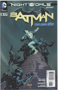 Batman #8 (2011) - 9.4 NM *Night of Owls* New 52