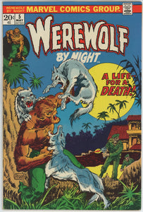 Werewolf By Night #5 (1972) - 8.5 VF+ *A Life For a Death*