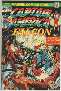 Captain America #167 (1968) - 5.5 FN- *Ashes to Ashes*