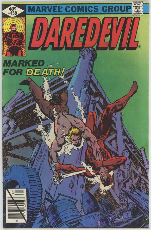 Daredevil #159 (1964) - 3.5 VG- *Frank Miller Bullseye*