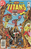 New Teen Titans #28 (1980) - 8.0 VF *Terra In The Night* Newsstand