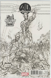 Age of Ultron #1 (2013) - 9.2 NM- *Midtown J Scott Campbell Sketch Variant*