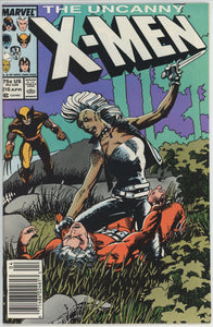 Uncanny X-Men #216 (1963) - 7.0 FN/VF *Crucible/Storm* Newsstand