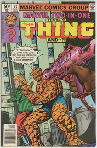 Marvel Two In One #70 (1972) - 8.0 VF *Thing/Yancy Street Gang*