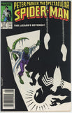 Spectacular Spider-Man #127 (1976) - 8.0 VF *Negative Space Cover* Newsstand