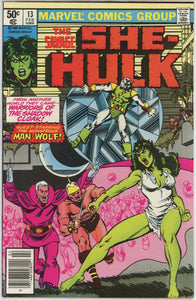 Savage She Hulk #13 (1980) - 8.0 VF *Through the Crystal* Newsstand