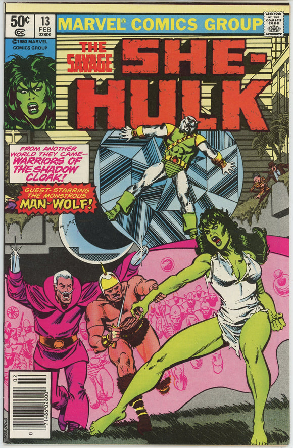 Savage She Hulk #13 (1980) - 8.0 VF *Through the Crystal* Newsstand